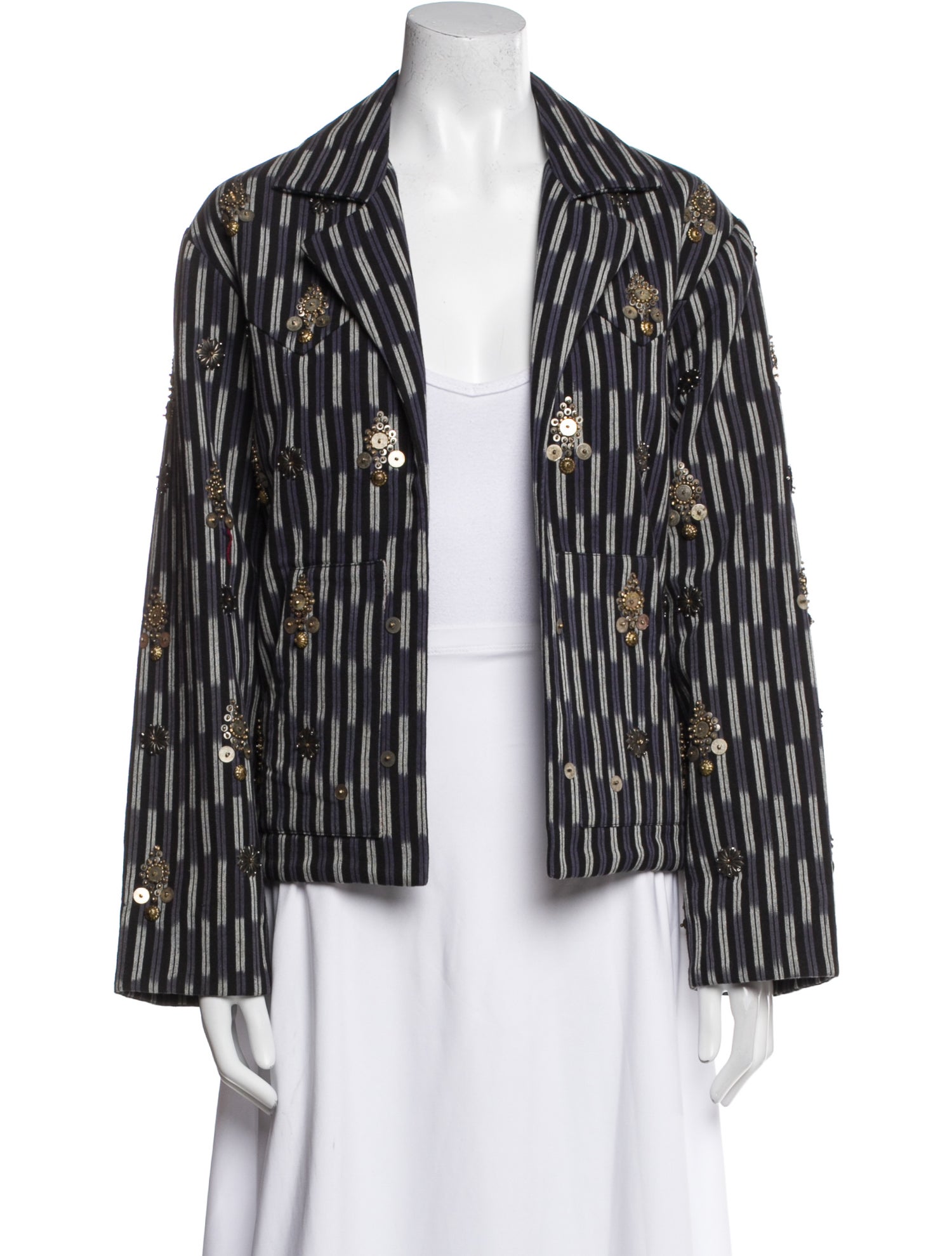 Alix of Bohemia Striped Evening Jacket w/ Tags