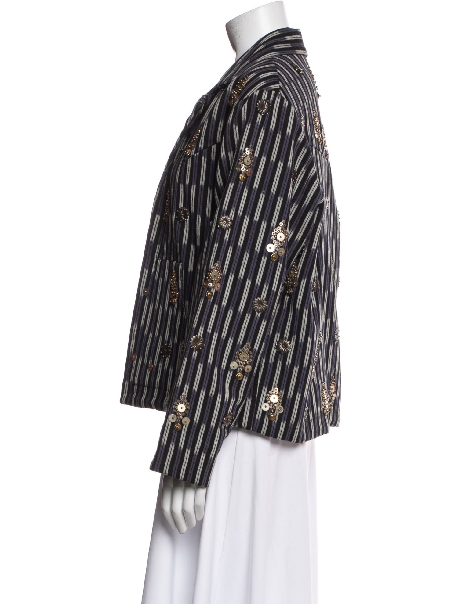 Alix of Bohemia Striped Evening Jacket w/ Tags