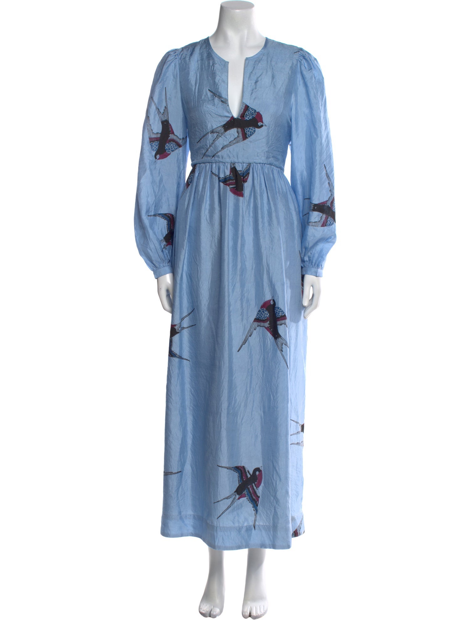 Alix of Bohemia Silk Long Dress w/ Tags