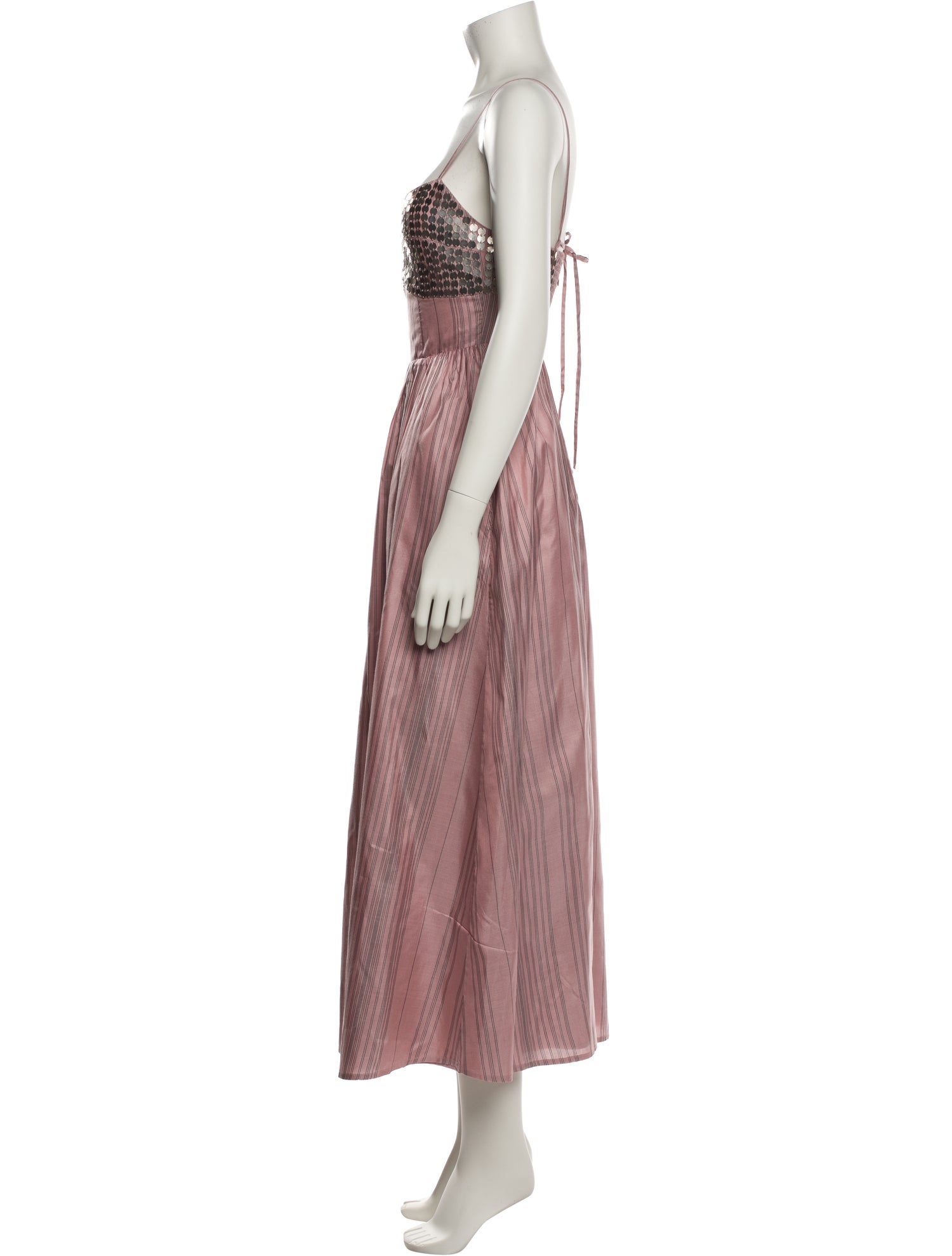 Alix of Bohemia Silk Long Dress