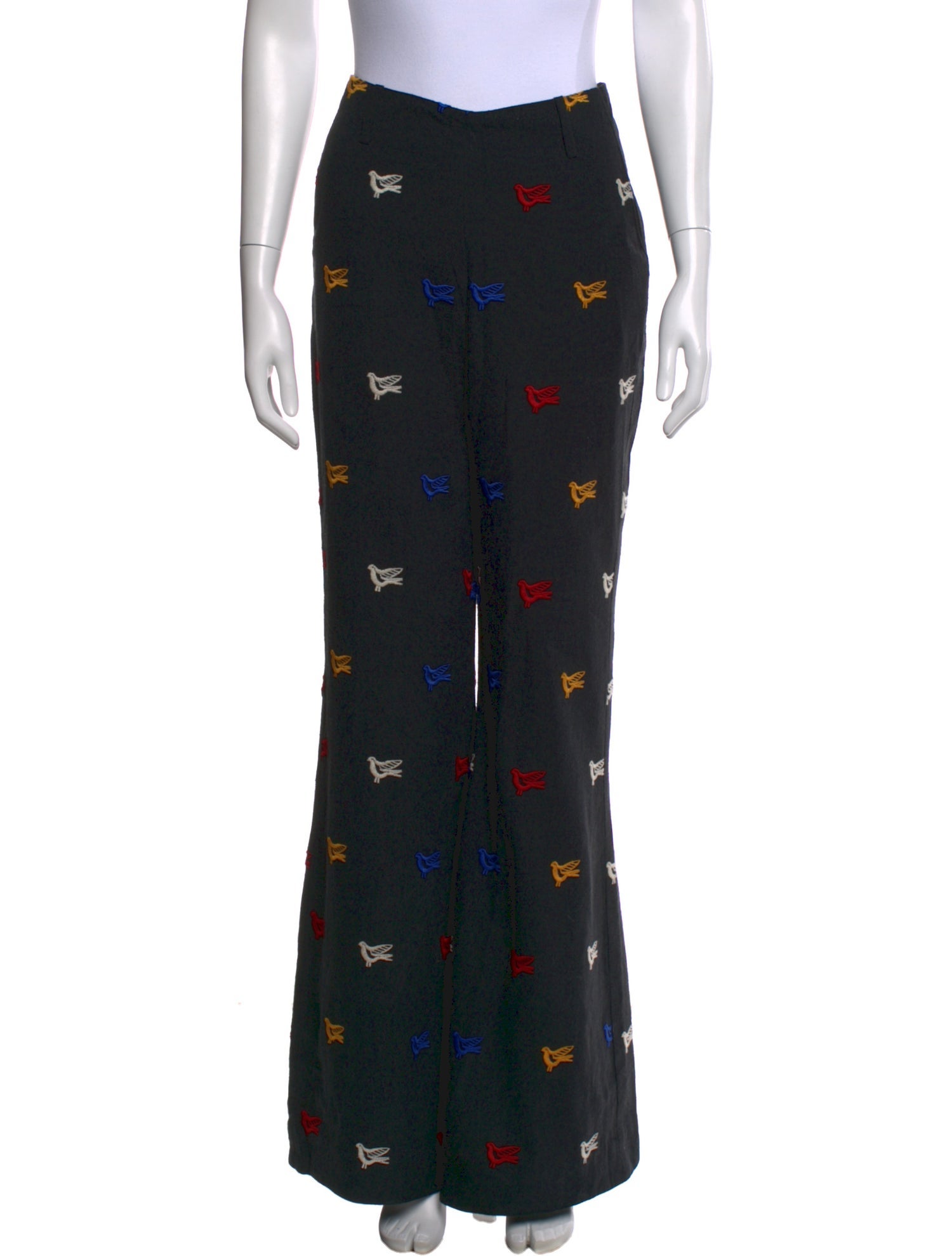 Alix of Bohemia Graphic Print Flared Pants