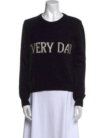 Alberta Ferretti x Elyse Walker Virgin Wool Printed Sweater