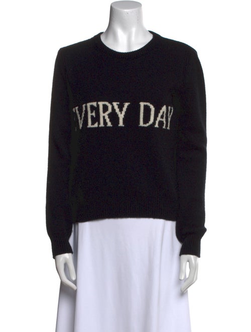Alberta Ferretti x Elyse Walker Virgin Wool Printed Sweater