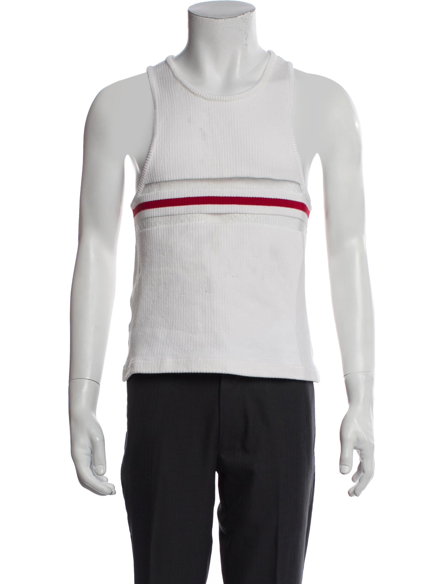 Alled-Martinez Striped Scoop Neck T-Shirt