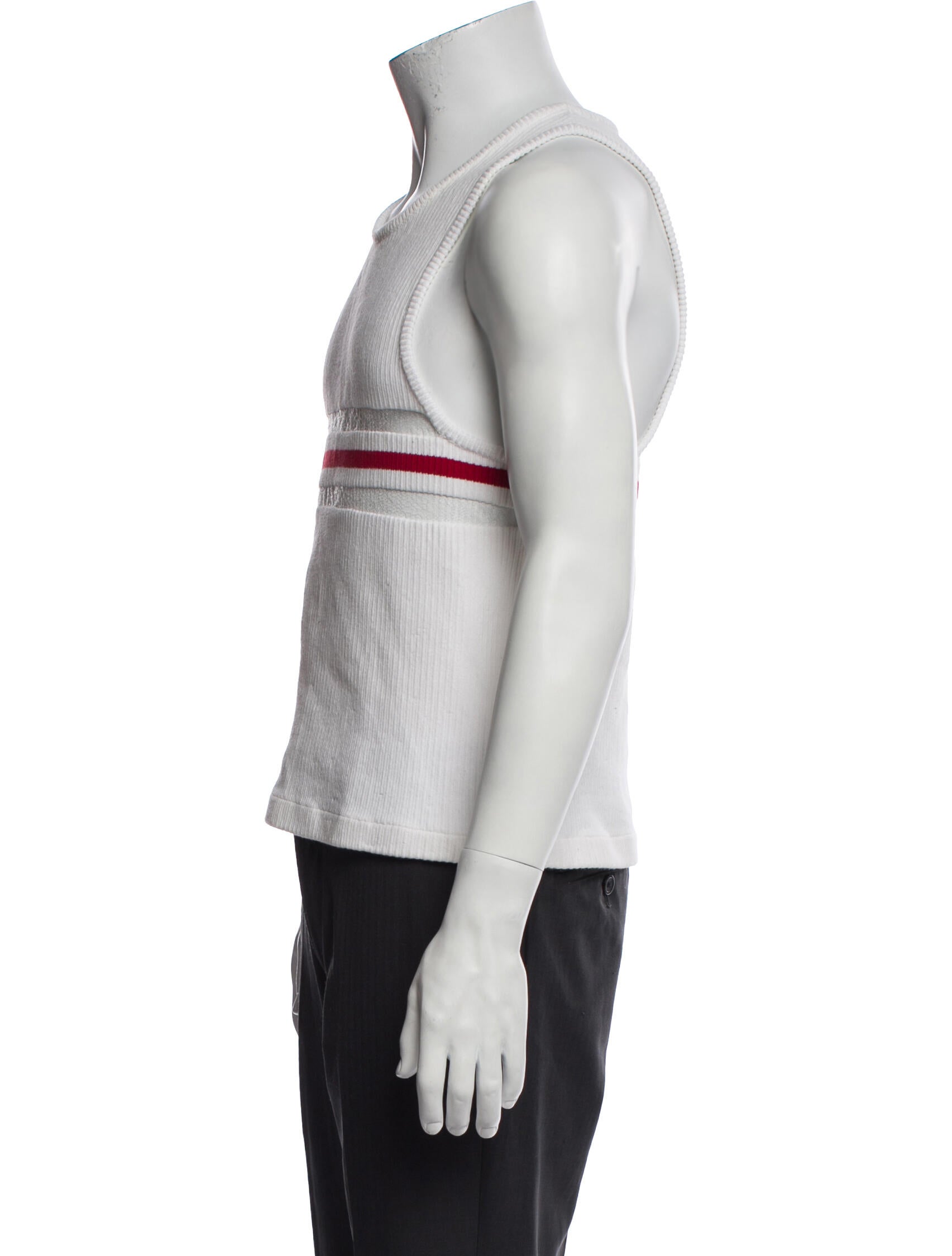 Alled-Martinez Striped Scoop Neck T-Shirt