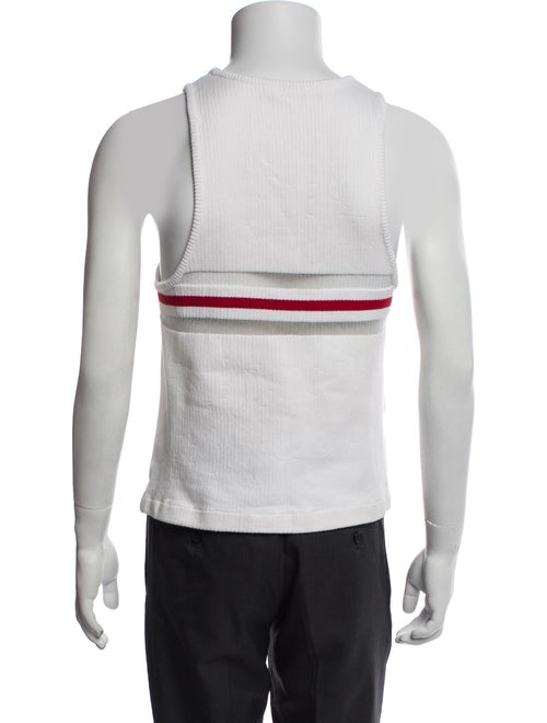 Alled-Martinez Striped Scoop Neck T-Shirt