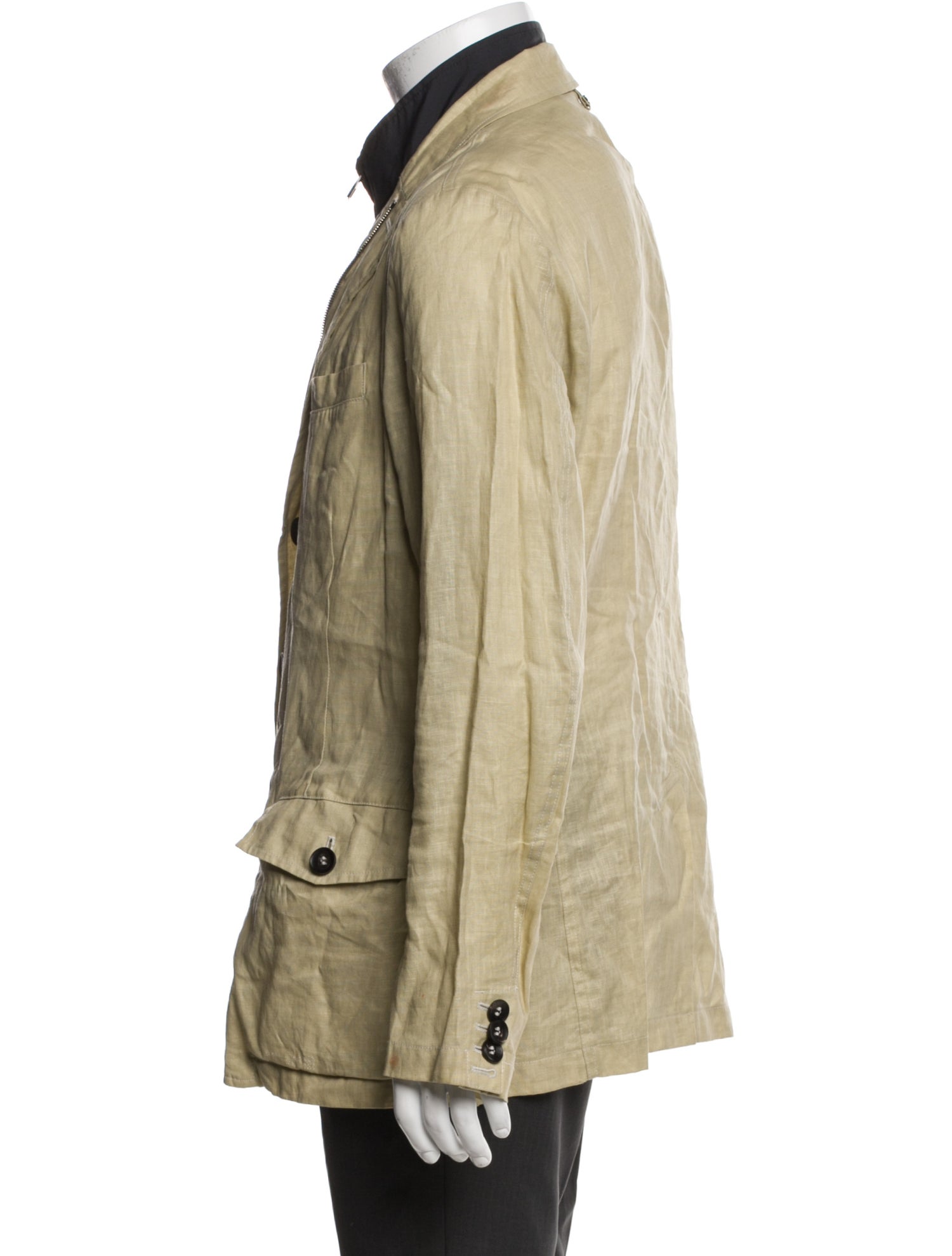 Allegri Linen Utility Jacket