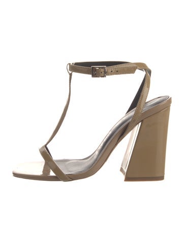 Alias Mae Sandals Patent Leather T-Strap 8.5