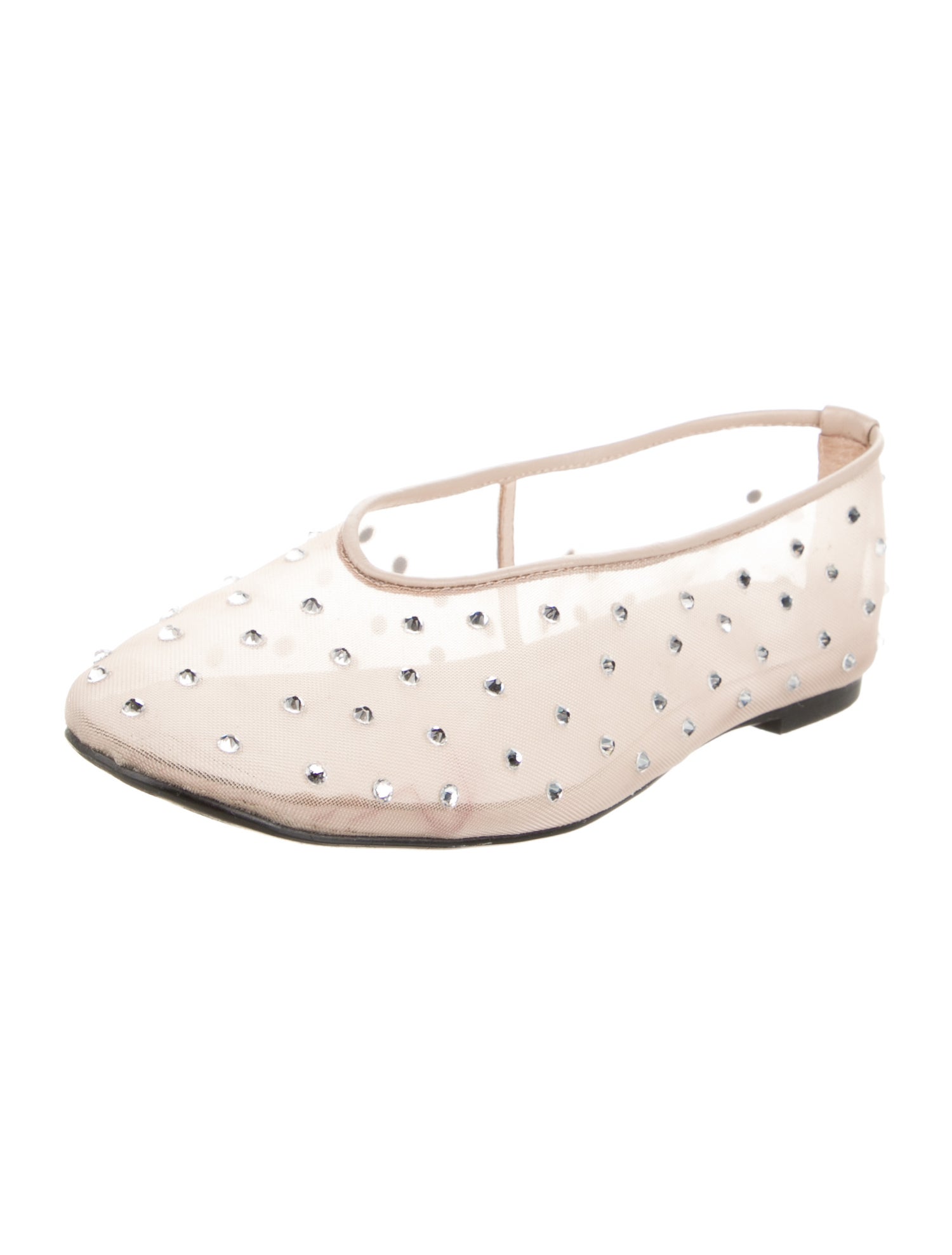 Alias Mae Mesh Crystal Embellishments Ballet Flats