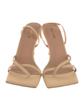 Alias Mae Leather Slingback Sandals