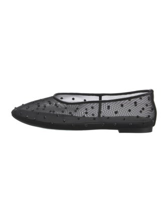 Alias Mae Mesh Crystal Embellishments Ballet Flats