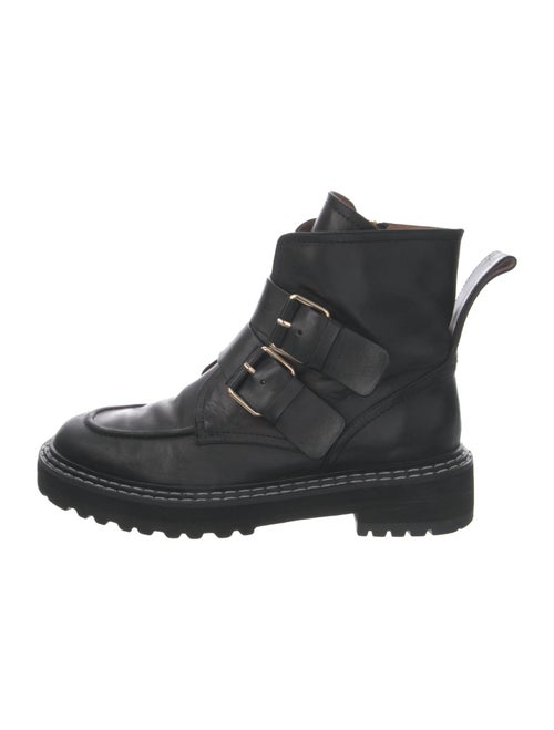 Alias Mae Leather Combat Boots