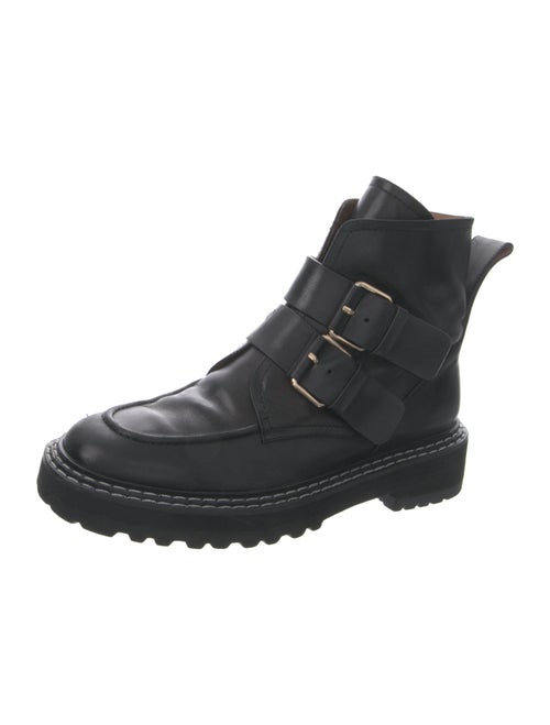 Alias Mae Leather Combat Boots