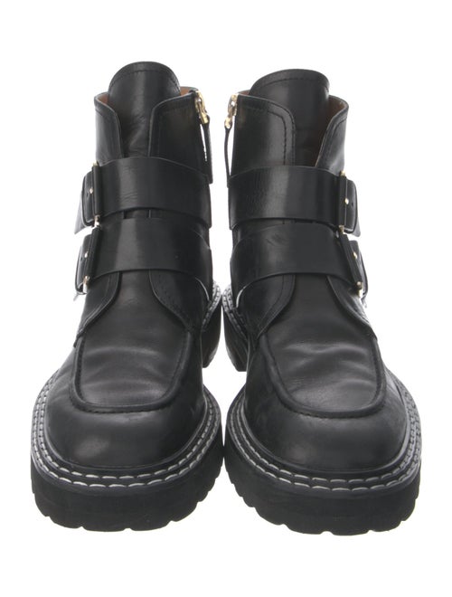Alias Mae Leather Combat Boots