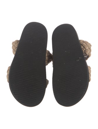 Alias Mae Leather Braided Accents Slides