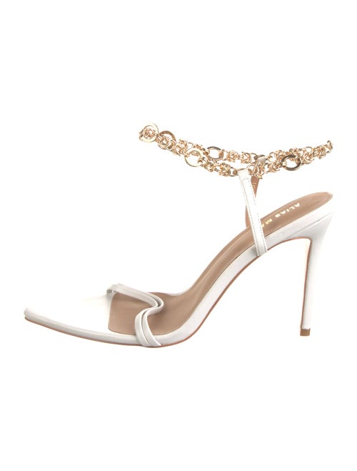 Alias Mae Leather Chain-Link Accents Sandals
