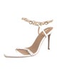 Alias Mae Leather Chain-Link Accents Sandals