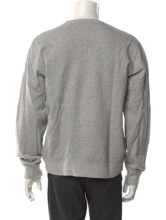 Aloye Graphic Print Crew Neck Pullover