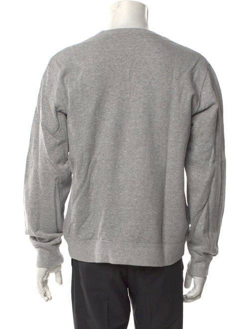 Aloye Graphic Print Crew Neck Pullover