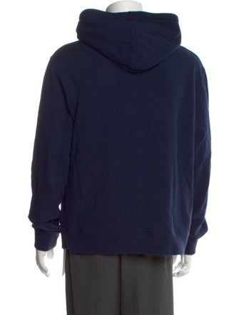 Aloye Colorblock Pattern Crew Neck Hoodie