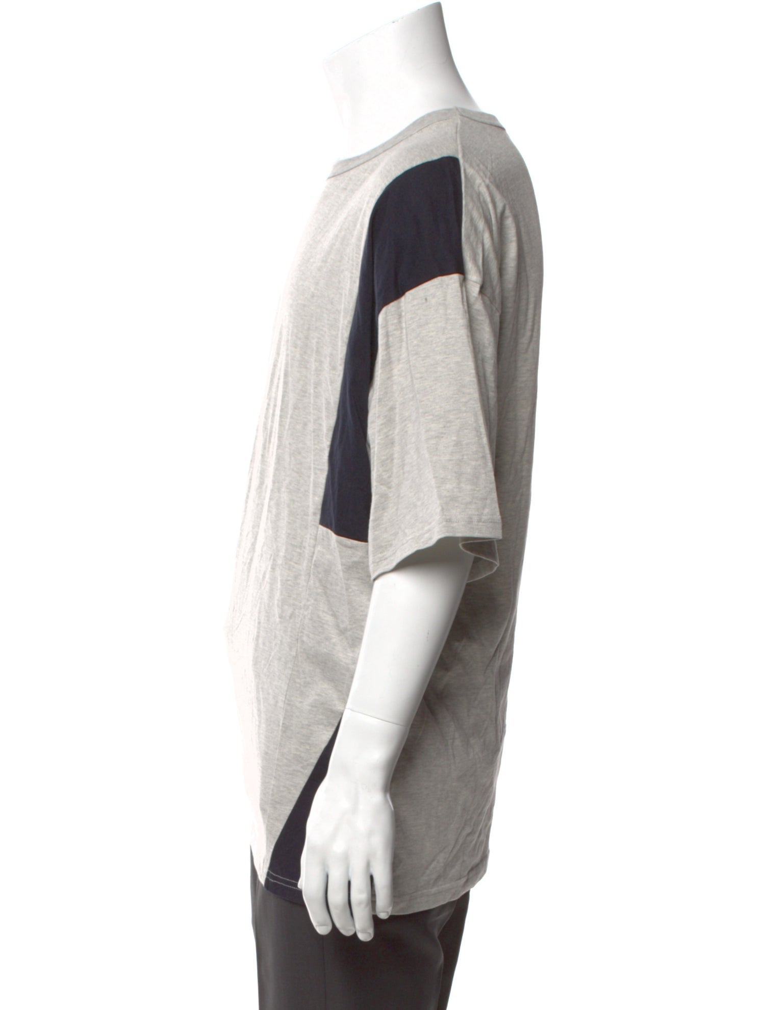 Aloye Colorblock Pattern Crew Neck T-Shirt w/ Tags