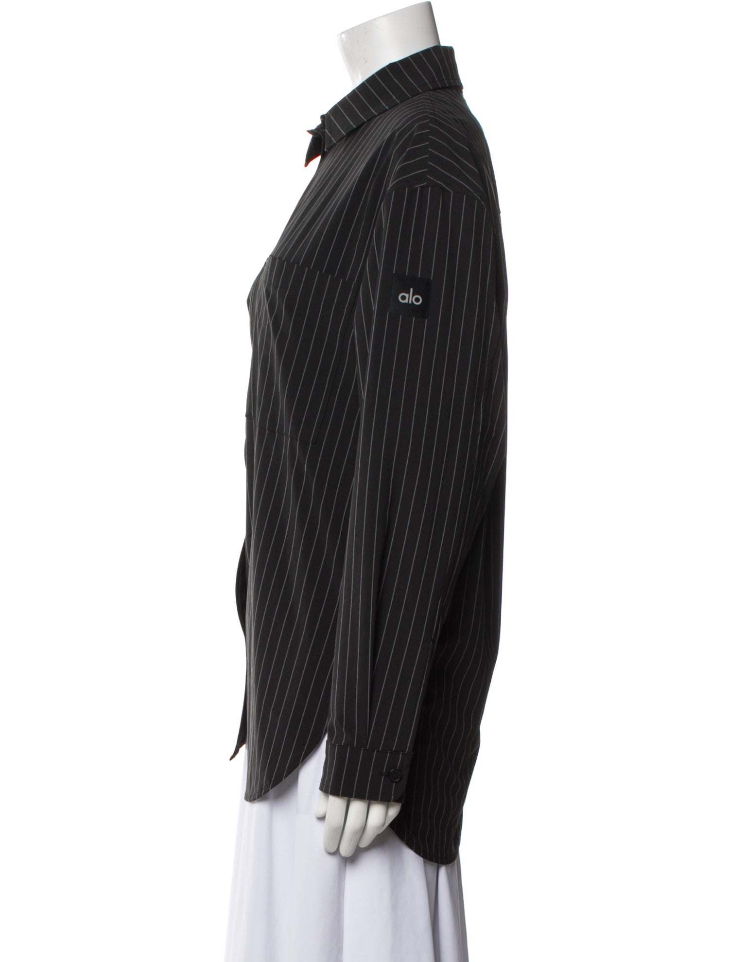 Alo Yoga Striped Coat