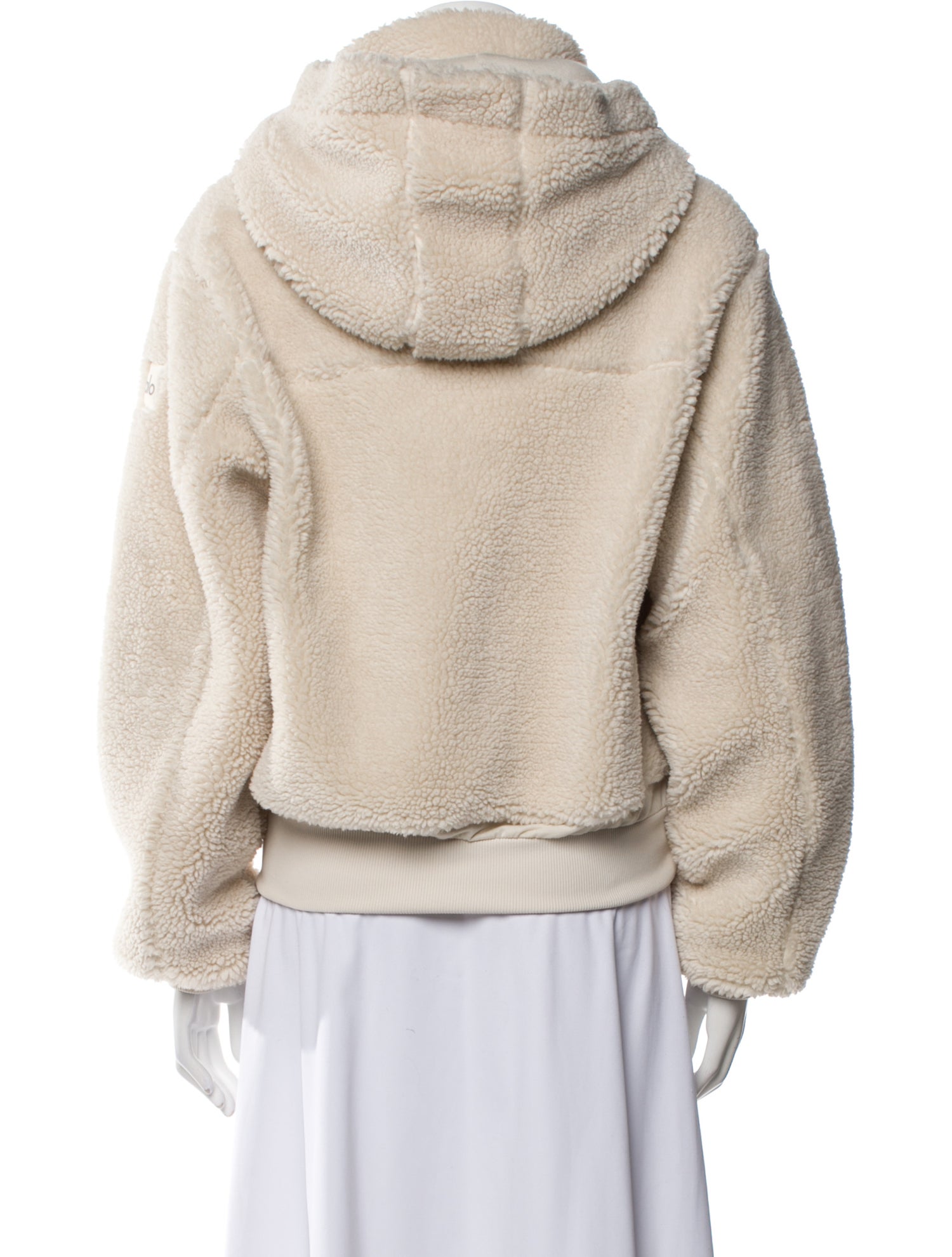 Alo Yoga Faux Fur Jacket Alo Yoga Alo Yoga Foxy Sherpa Jacket Ivory S