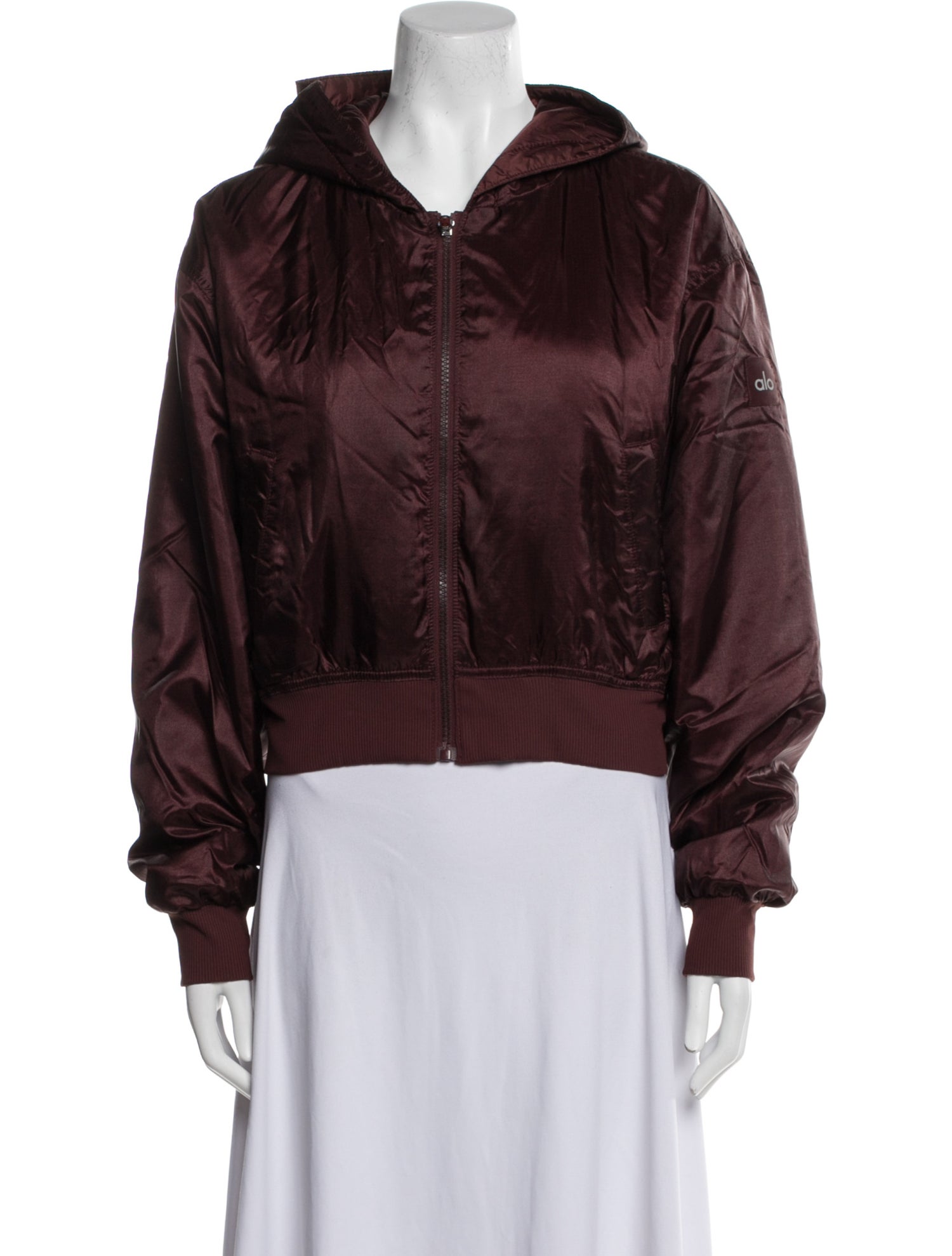 Alo Yoga Nylon Bomber Jacket