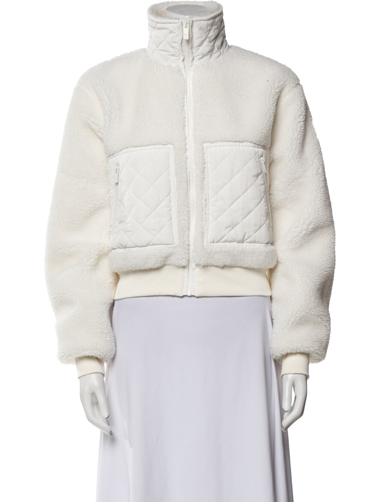 Alo Yoga Sherpa Edge Fleece Faux Fur Jacket