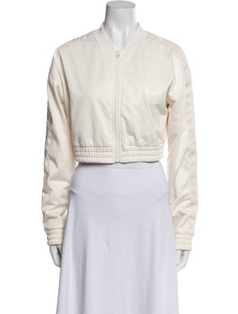 Alo Yoga Striped Bomber Jacket