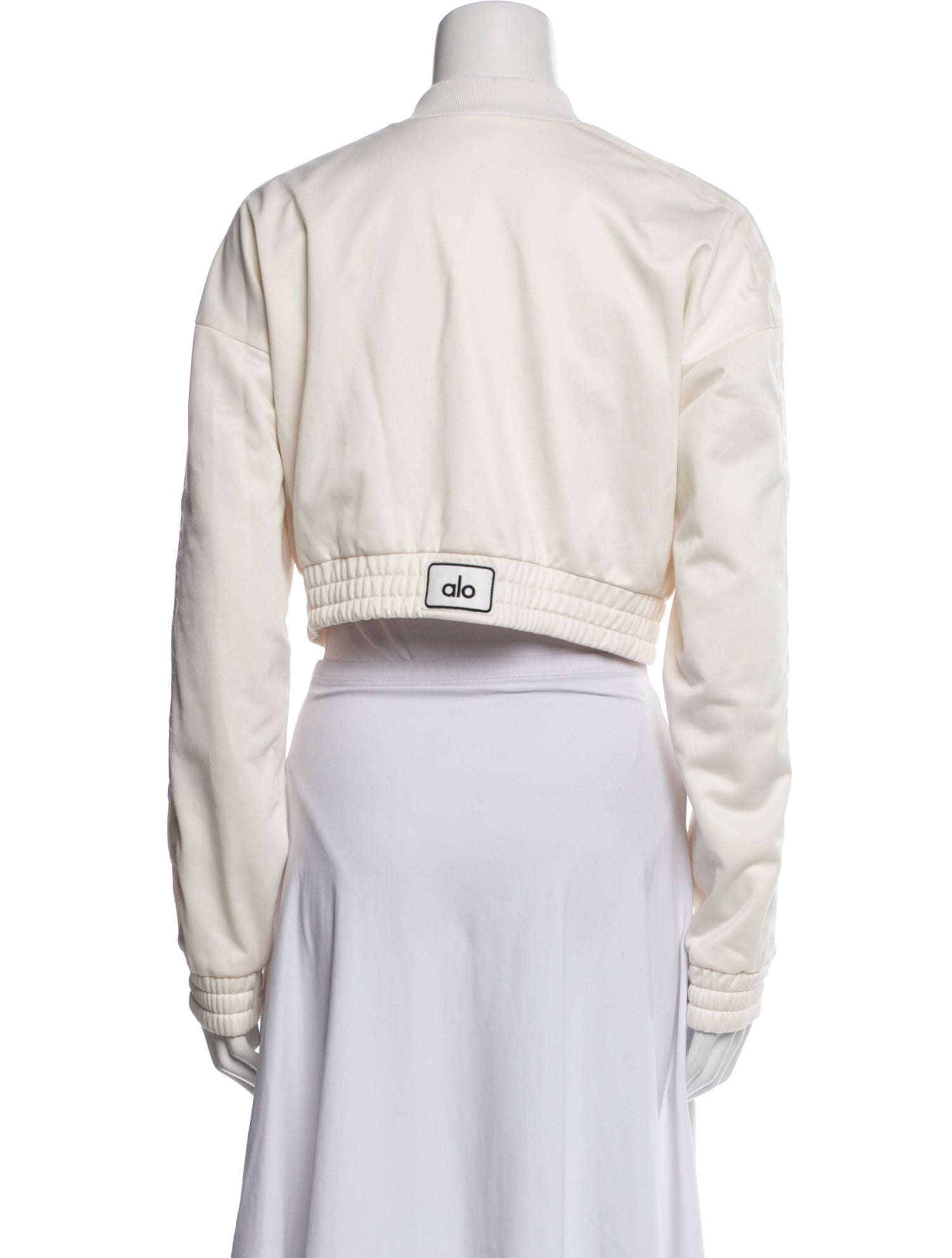 Alo Yoga Striped Bomber Jacket