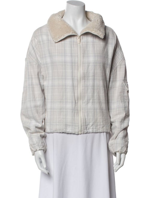 Alo Yoga Plaid Print Jacket