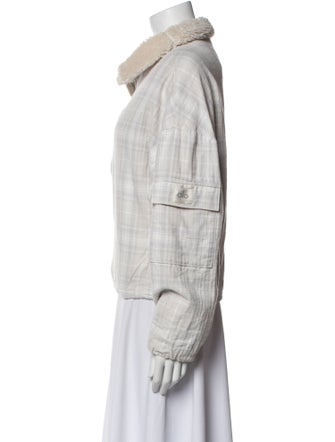 Alo Yoga Plaid Print Jacket