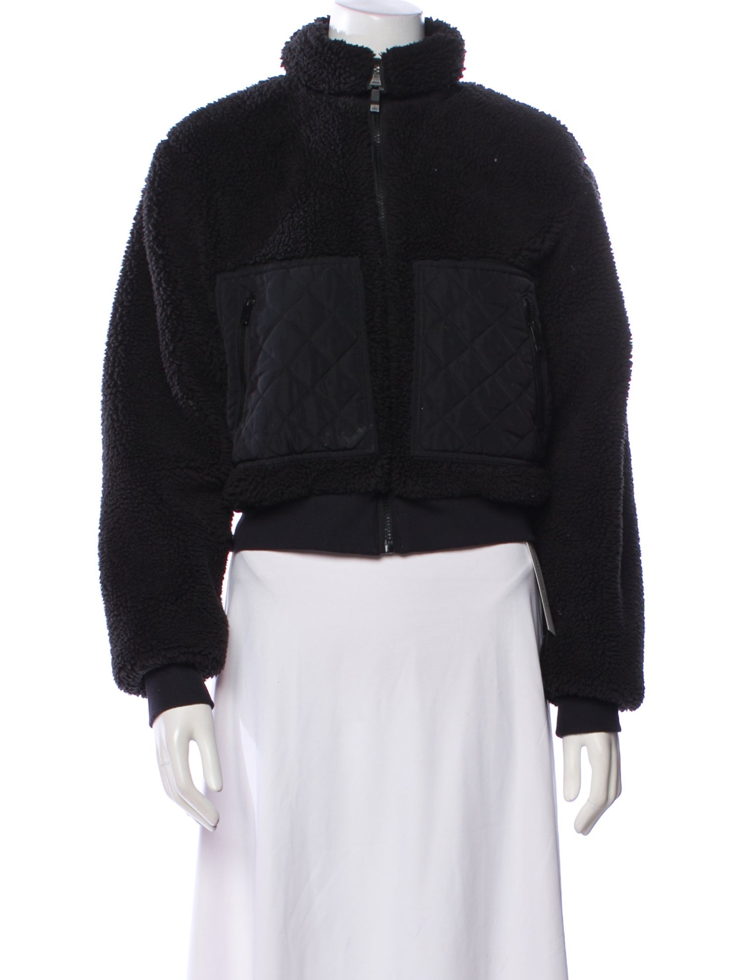 Alo Yoga Faux Fur Bomber Jacket