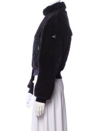 Alo Yoga Faux Fur Bomber Jacket