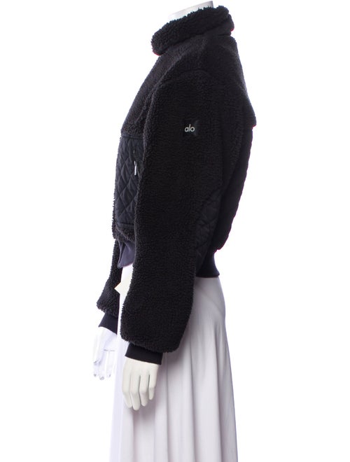 Alo Yoga Faux Fur Bomber Jacket