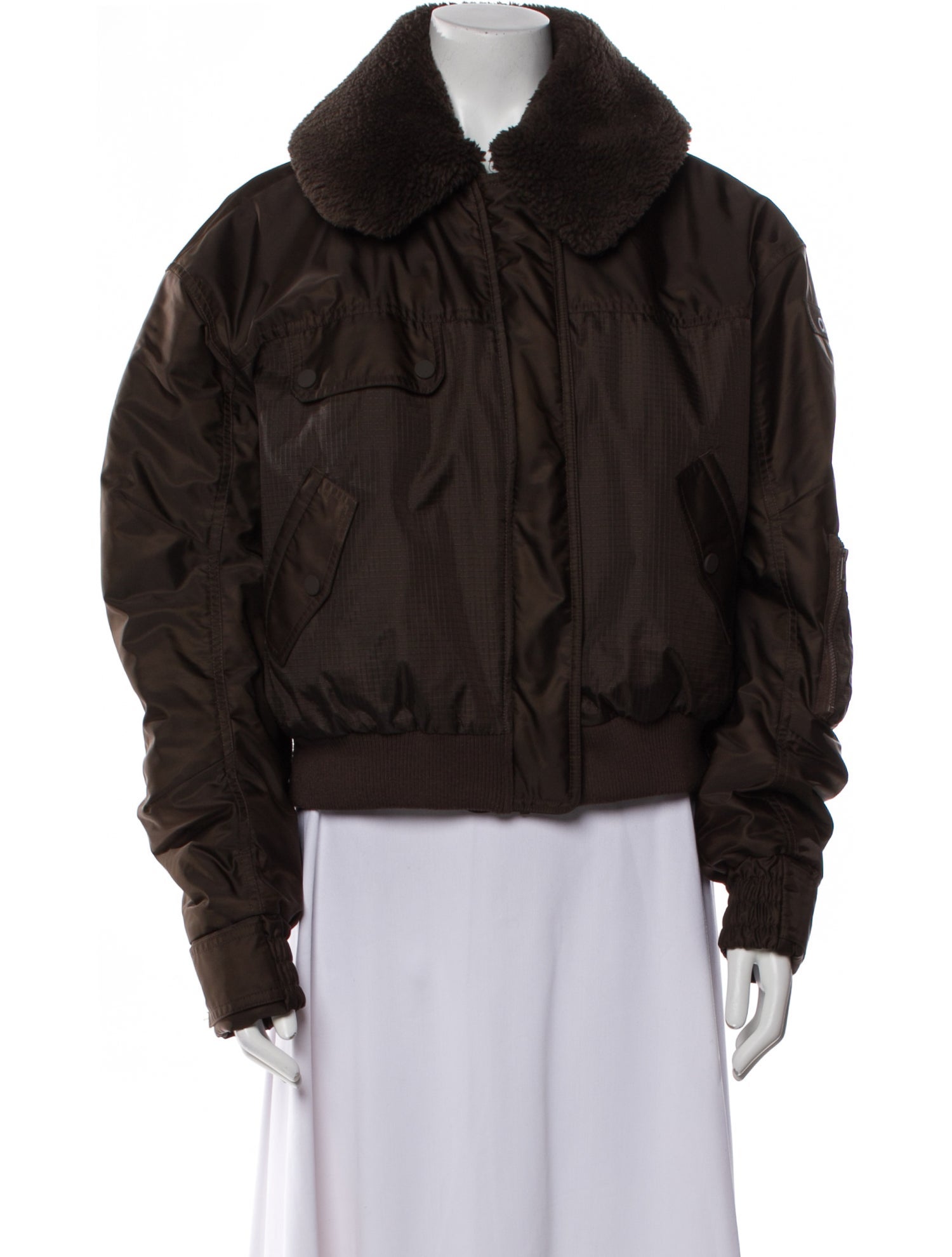 Alo Yoga Nylon Bomber Jacket