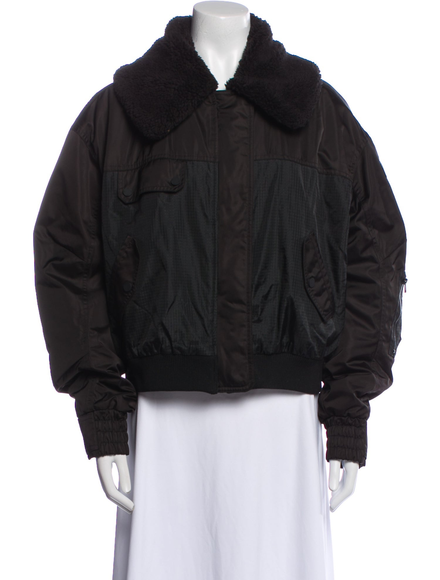 Alo Yoga Nylon Bomber Jacket