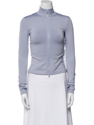 Pre-owned Alo Yoga Jacket W/ Tags In Blue