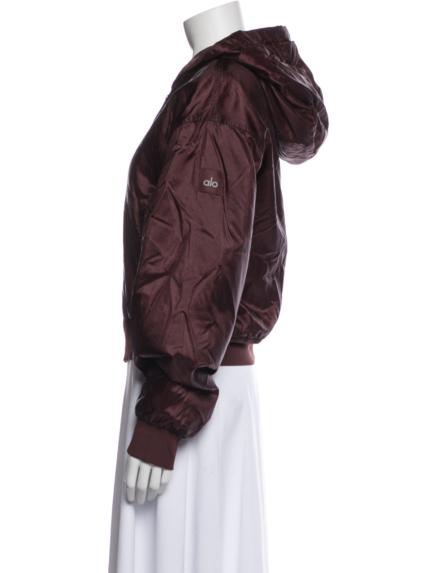 Alo Yoga Nylon Bomber Jacket