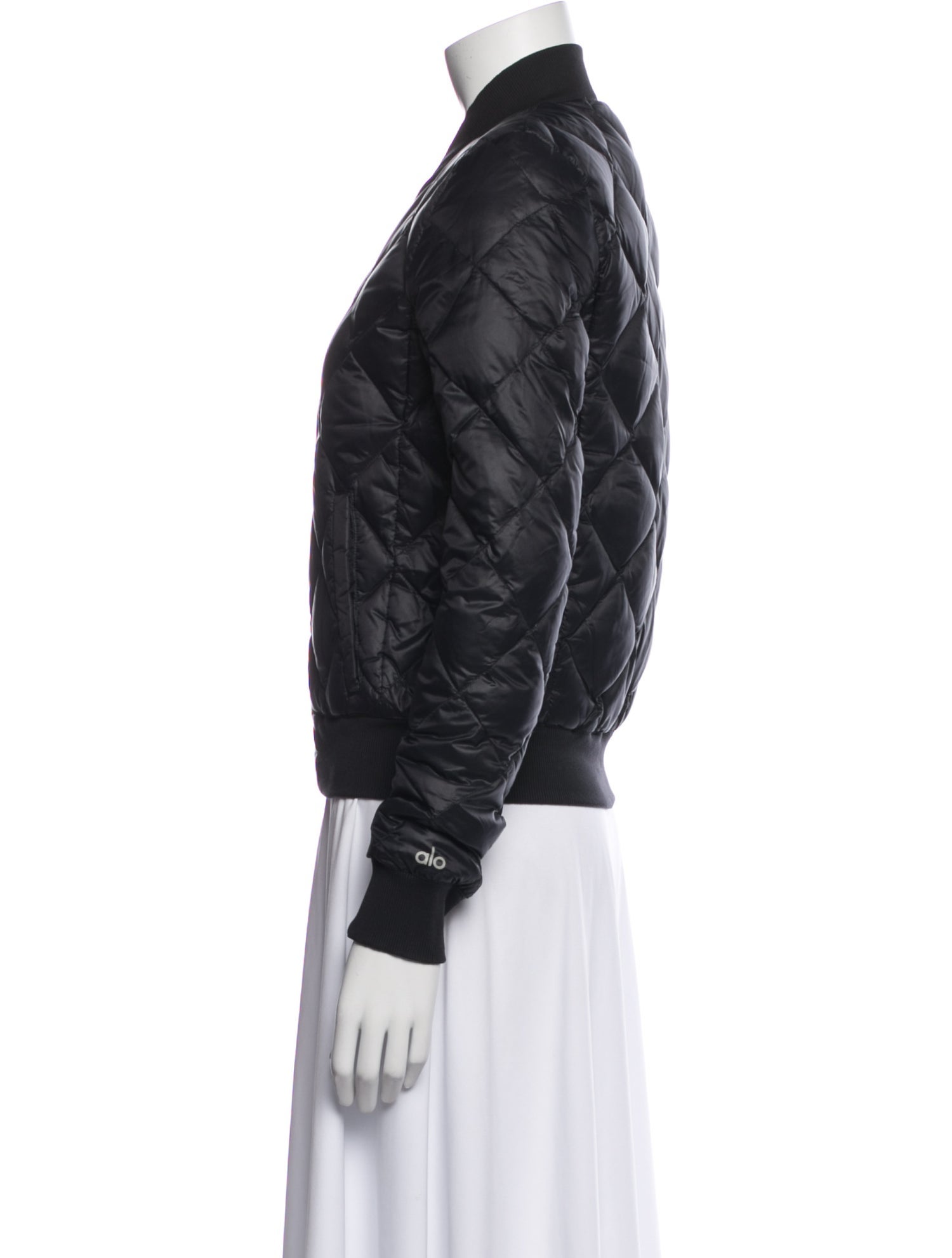 Alo Yoga Nylon Bomber Jacket