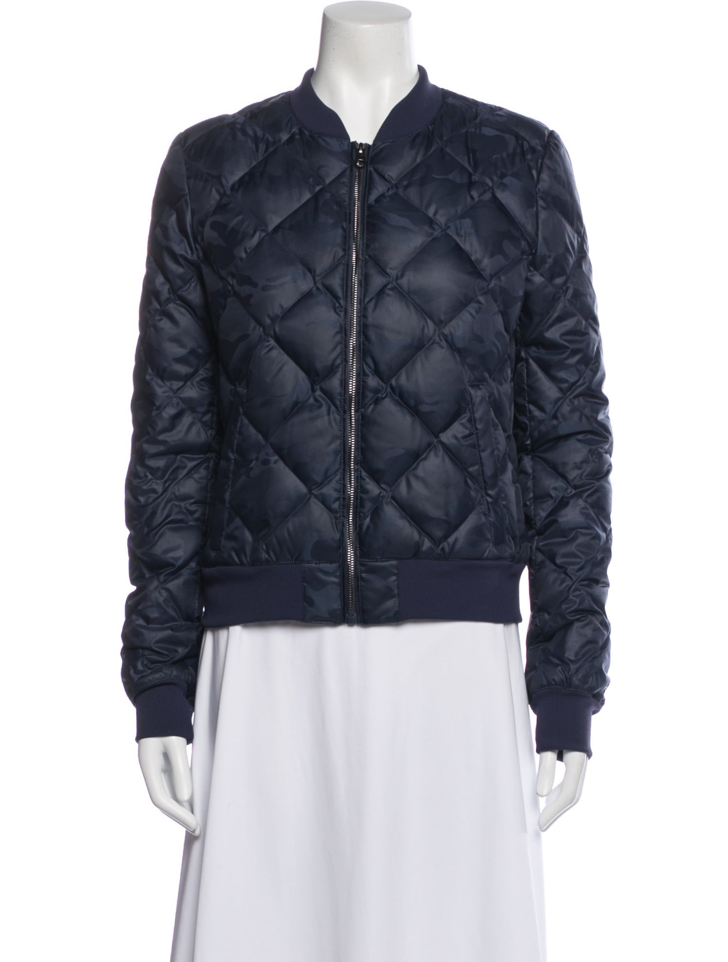 Alo Yoga Camouflage Print Bomber Jacket