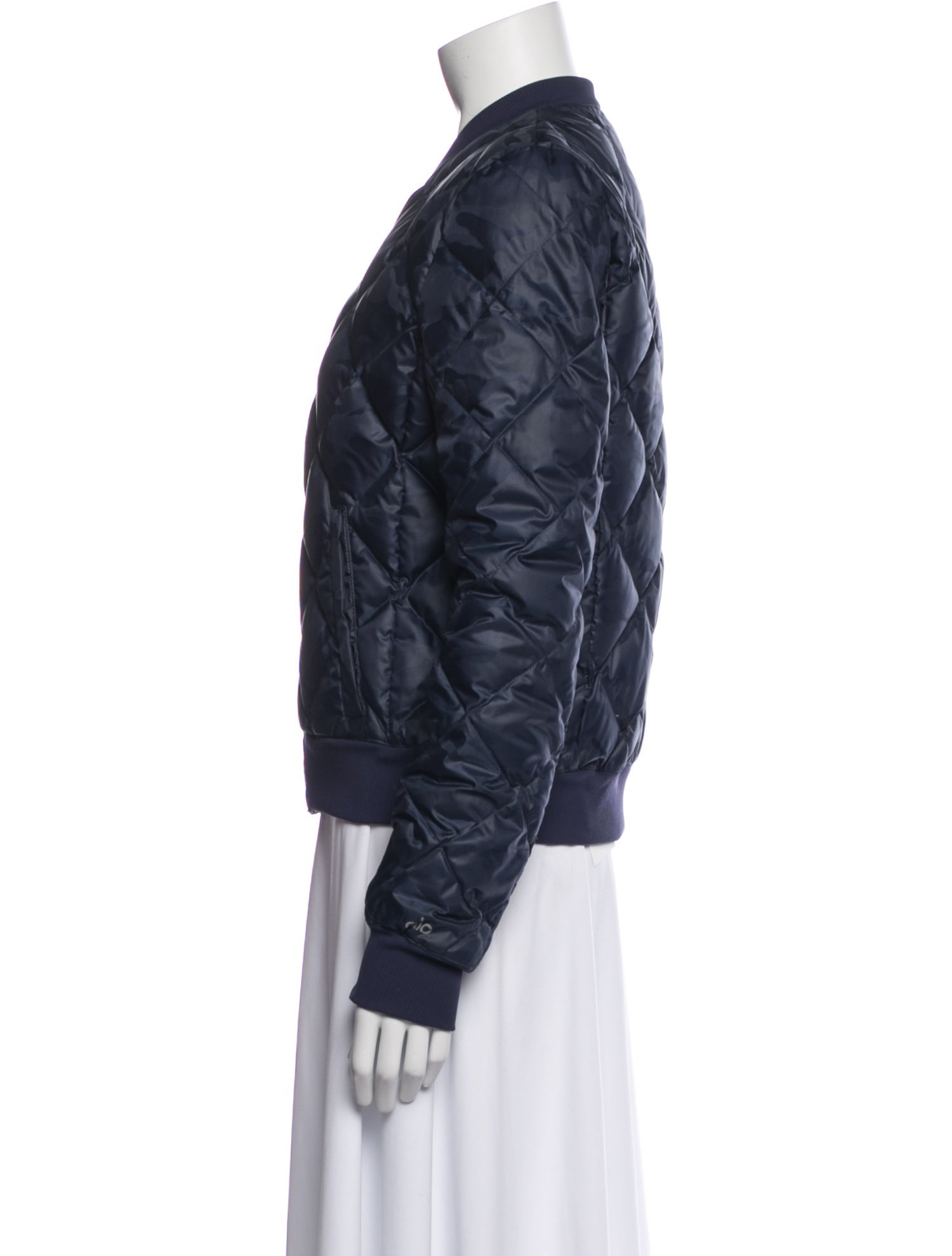 Alo Yoga Camouflage Print Bomber Jacket