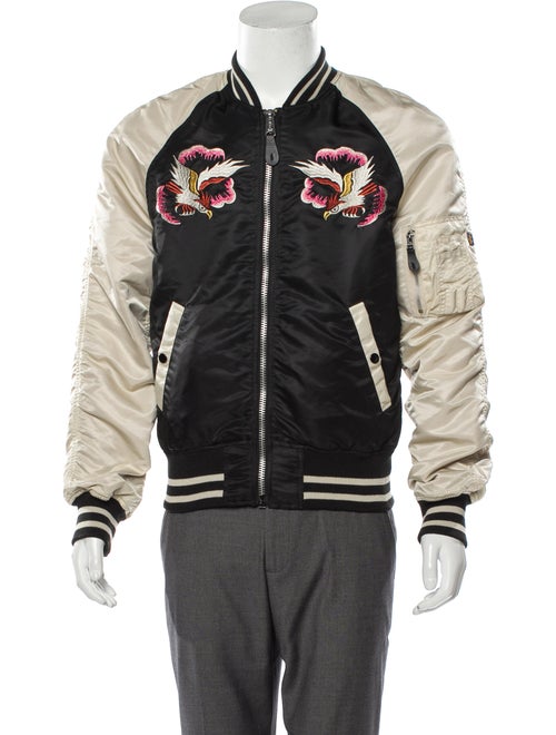Alpha Industries Reversible Souvenir Jacket black