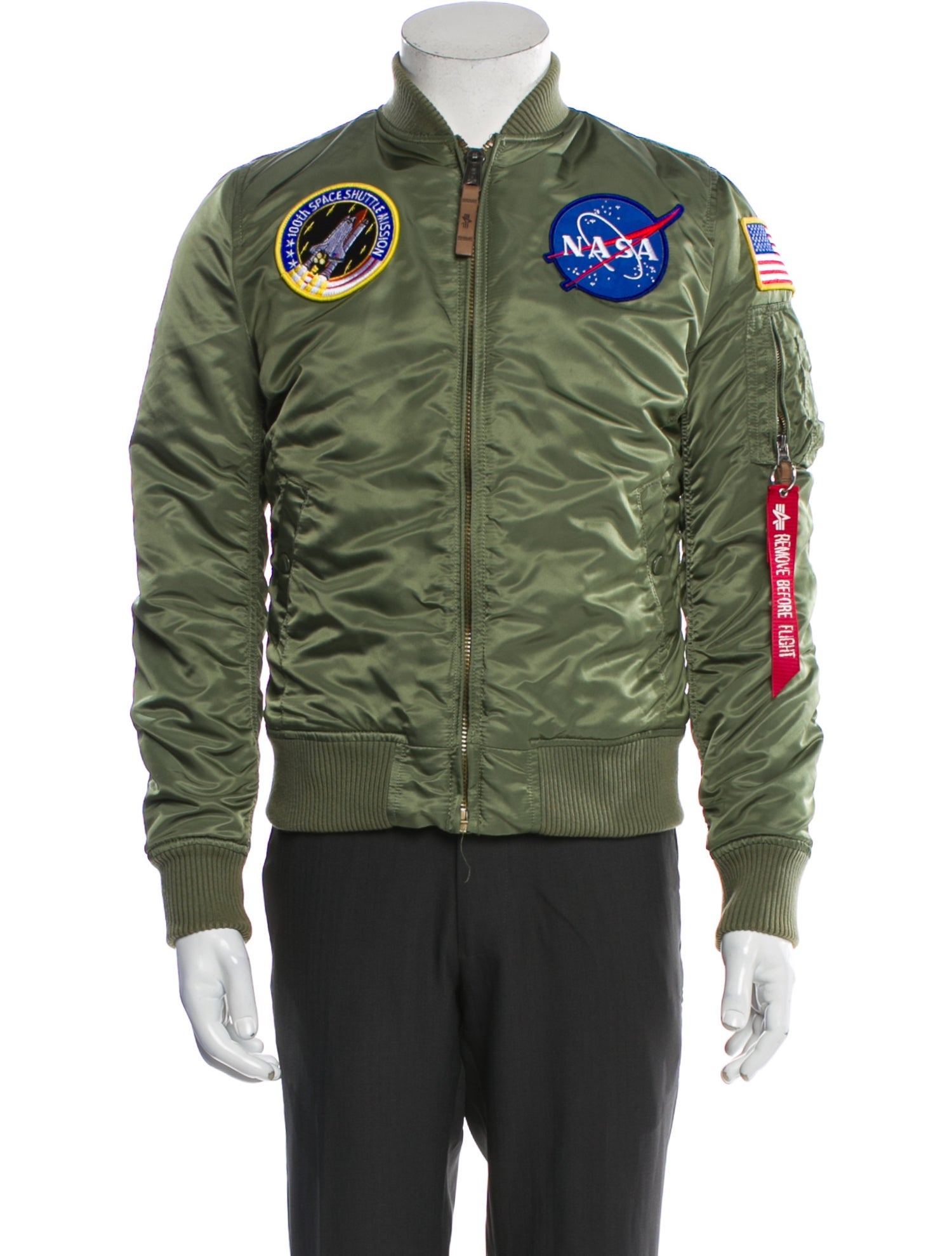 Alpha Industries Graphic Print Windbreaker