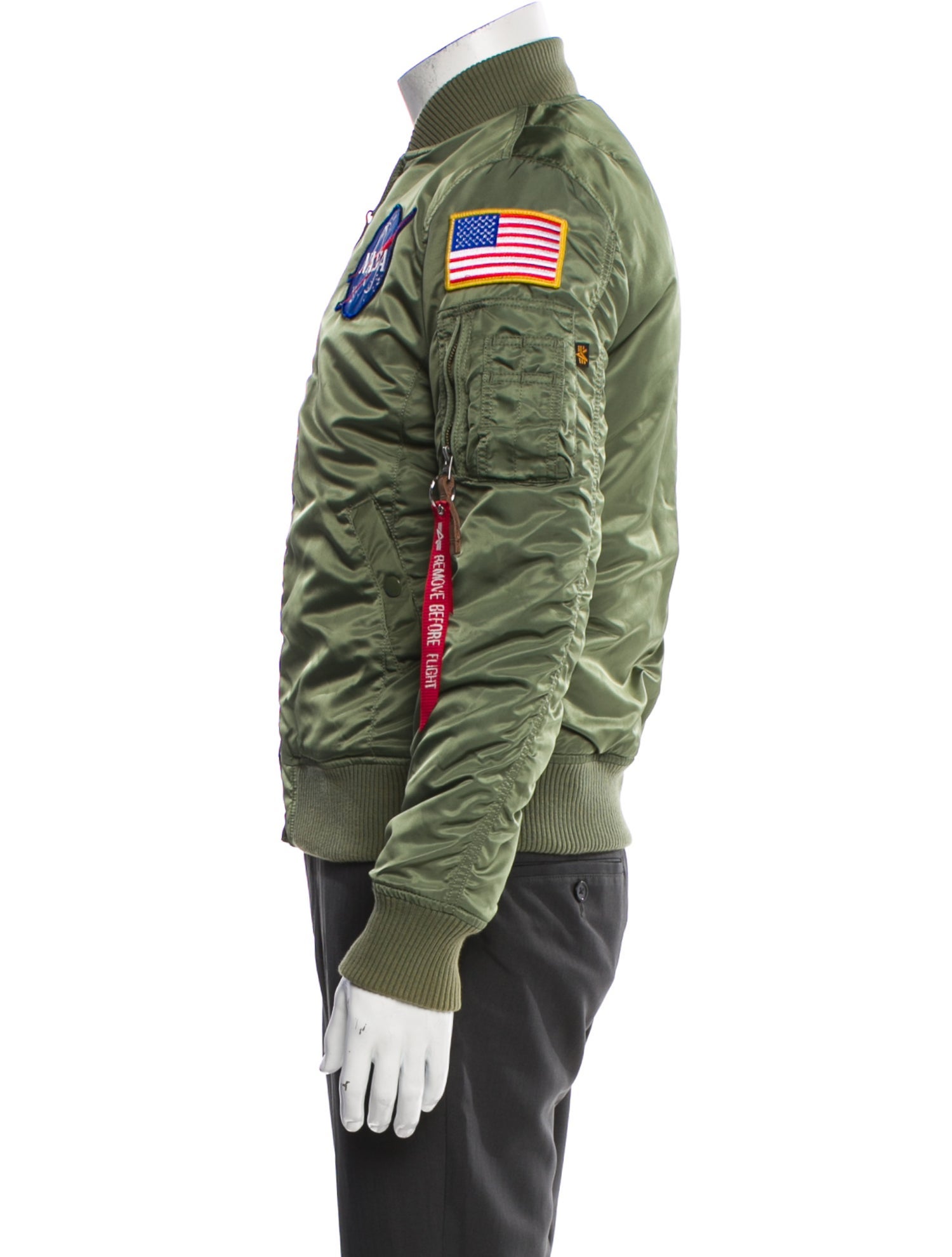 Alpha Industries Graphic Print Windbreaker