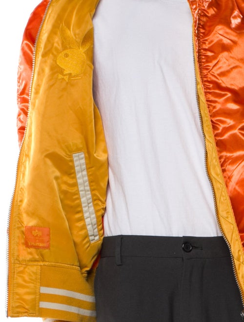 Alpha Industries Striped Bomber Jacket