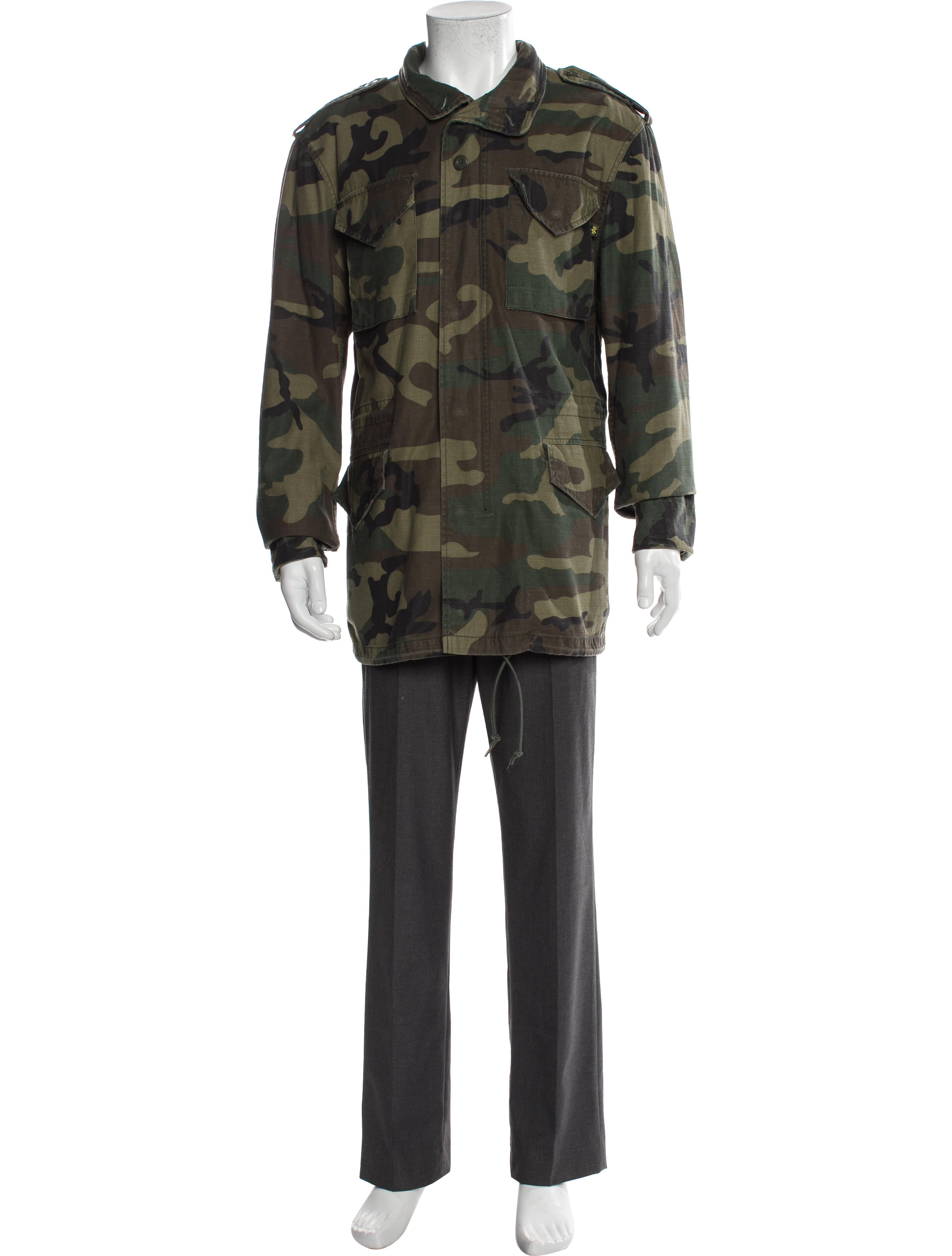 Alpha Industries Camouflage Print Parka