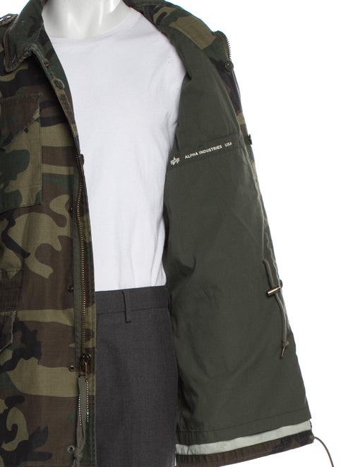 Alpha Industries Camouflage Print Parka