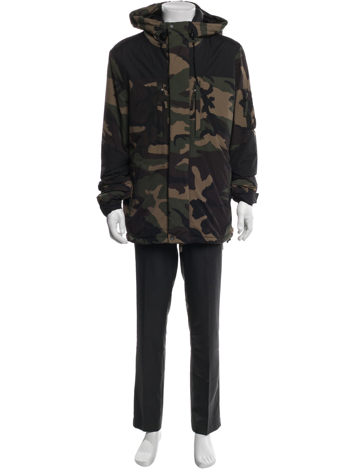 Alpha Industries Camouflage Print Parka